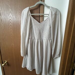 Leopard chiffon Dress